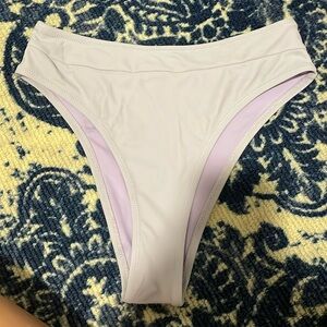 High waisted bikini bottoms
